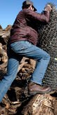 Rebar M5 Straight DuraStretch Edge Stackable Straight Leg Jean Lifestyle
